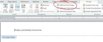 How do i delete them: How Do I Remove Headers Footers After The First Page Super User
