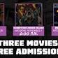 Monster Madness III - THREE FREE MOVIES! event image