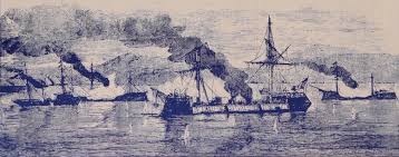 Combate naval de iquique (es); Archivo Durante El Combate Naval De Iquique Jpg Wikipedia La Enciclopedia Libre