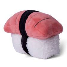 Bark ernesto the fish taco tuna. Bark Super Tasty Tuna Sushi Plush Dog Toy