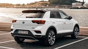 2018 Volkswagen T Roc Rear Side White Color Near Lake Park Uhd Wallpaper Latest Cars