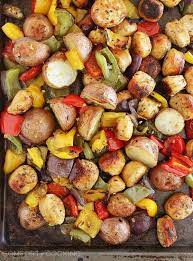 Roasted Chicken Sausage Peppers And Potatoes Recipe Chicken Sausage Recipes Stuffed Peppers Potato Dinner