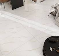 60X120 Glossy Living Room White and Gold Marble Porcelain Floor Tile