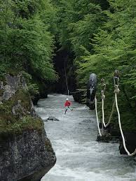 Erlebnisschlucht Salzachofen Mit Flying Fox Am Ende Skifahren Nordic Walking Skigebiet