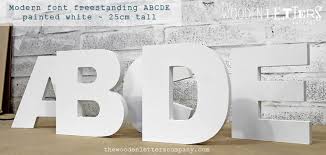 Chunky Freestanding Wooden Letters Painted White Freestanding Wooden Letters Wooden Letters Letters