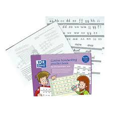 Color and print rectangle, circle, and triangle. Cursive Handwriting Practice Book By Oxford 5010356960649 Ebay