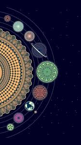 Muchatseble Moon Design Art Infinity Art Chakra Art