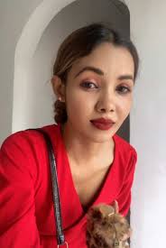 Just a little rush to head out! Rocking this cute short frock and my f...