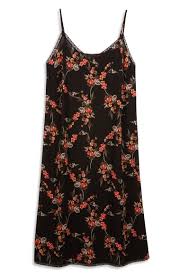 Black Floral Cami Dress Black Floral Cami Dress Tank Top Fashion