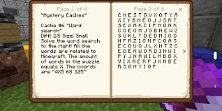 All geocaching tools a geocacher needs in one box! Geocaching In Minecraft Minecraft Pe Maps