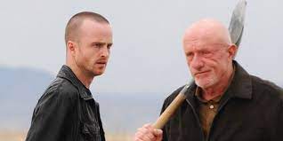 Jesse and mike breaking bad