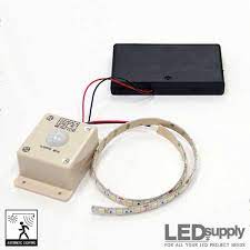 2020 popular 1 trends in lights & lighting, home & garden, consumer electronics, electronic components & supplies with a battery lamp with motion detector and 1. Led Motion Sensor Strip Light Battery Powered