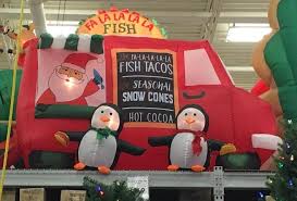 Taco trucks offer authentic, cheap and delicious food, yet fear of the unknown sends most of us straight to taco the difference between a great taco truck and a crappy one isn't discernible through typical means. Santa S Fish Taco Truck He Also Sells Snow Cones And Hot Cocoa Funny