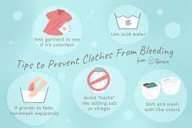 For extra color protection, you can add a quarter cup of salt to the wash cycle. How To Set Color And Stop Dye Bleeding In Clothes