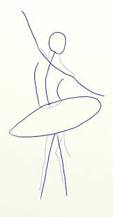 How To Draw A Ballerina Draw Step By Step Ballerina Drawing Ballerina Sketch Drawings