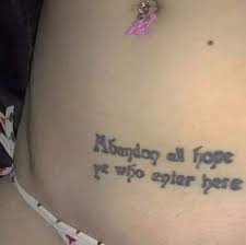 Abandon All Hope Tattoo Quotes Memes Henna Designs