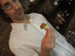 derek and a punkin ice cream mini cone