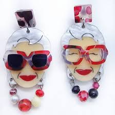 Asymmetrical Butterfly Earrings