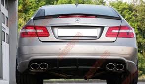 Fit For Mercedes Benz E W207 Coupe E200 E260 E300 E350 Carbon Fiber Rear Spoiler Rear Wing Benz E Coupe Mercedes Benz