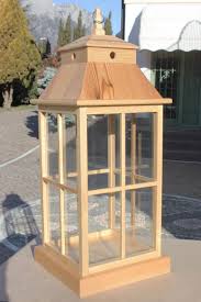 Lanterna In Legno Di Larice Lanterna Larice Legno In 2020 Wood Lantern Diy Lanterns Wooden Lanterns