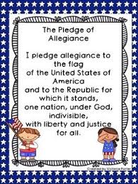 I pledge allegiance to the flag of the united states of america. Not Angka Lagu Pledge Of Allegiance For Kids Pledge Of Allegiance Poster For The Classroom Us Symbols Kindergarten First I M So Proud Of My Small Town Pledge Of Allegiance Challenge