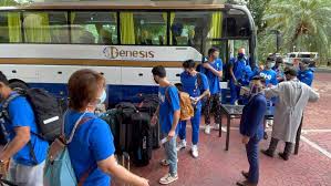 Pada pertandingan ini, timnas basket indonesia sejatinya mengawali pertarungan dengan baik. Fiba Teams Arrive At Clark Freeport Inquirer News