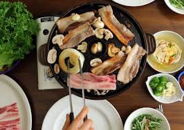 Grilled Pork Belly Bbq Samgyeopsal Gui Recipe Pork Belly Barbeque Recipes Grilled Pork