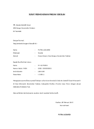 Contoh pengisian capaian nilai ekstrakurikuler kegiatan ekstrakurikuler nilai keterangan 1. Format Permohonan Mutasi Dari Orang Tua Surat Permohonan Pindah Sekolah