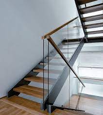 Serbian Minimalist Color Interior Design In East Europe Glass Usage Modern Stai Stairs Design Modern Balustrade Design Modern House Design
