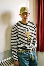 Stereo Vinyls Pays Tribute To Snoopy For Peanuts Collaboration Long Sleeve Tshirt Men Striped Long Sleeve White Long Sleeve