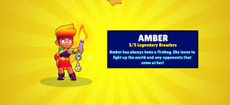 Amber became available to play in the training cave. I Got Amber From Free Daily Box Brawlstars