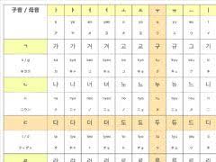 覚えるのが大変だと思うハングルですが 実はローマ字と同じような仕組みと思っていただければ そんなに難しく感じないと思います まずはアルファベットを覚えるように ハングルの子音と母音を覚えて行くといいと思います 僕も忘れないようにいつもみてます w