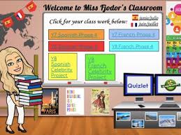 Try creating your own bitmoji classroom in powerpoint. Bitmoji Virtual Classroom Teaching Resources
