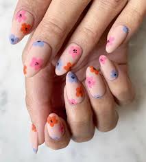 Coral acrylic nails | coral acrylic nails, nails, hair and. Summer Wedding Nails And Bridal Manicure Ideas Onefabday Com