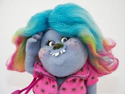 Check spelling or type a new query. Trolls Wool Toy Lady Glitter Sparkles Bridget Cartoon Character Felting Interior Doll Art Doll Soft Sculpture
