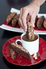 Chocolate Hazelnut Biscotti 1142 Biscotti Recipe Sweet Recipes Desserts
