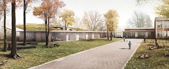 Architectural Visualization By Estudio Agraph For Nieto Sobejano Arquitectos Grundschule Am Baumsc Architecture Drawing Architecture Architecture Rendering