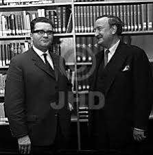 What does bfg stand for in bank? Gruppenaufnahme Mit Vorsitzender Vorstand Bank Fuer Gemeinwirtschaft Bfg Walter Hesselbach Und Sprecher Vorstand Deutsche Bank Ag Hermann Josef Abs Europeana