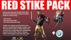 The best source for fortnite news, patch notes, fortnite game updates and more. Red Strike Starter Pack Gameplay Fortnite Season X Youtube