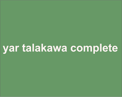 Yar was born on turkana iv in 2342. Yar Talakawa Complete