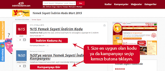Bu sayfadaki gittigidiyor indirim kodu, kampanyaları ve alışveriş çeklerini kullanarak alışverişlerinizi indirimli bir şekilde yapabilirsiniz. Gecerli Yemek Sepeti Indirim Kodu 50 Nisan 2021