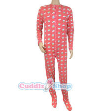 Adult Footie Pjs - Etsy
