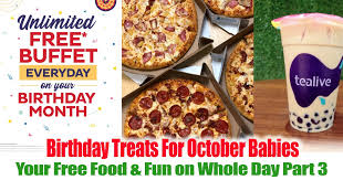 ﻿ if you didn't get the full economic impact payment, you may be eligible to claim the recovery rebate credit. Birthday Treats For October Babies Which You Can Basically Eat And Enjoy Whole Day For Free Part 3 Everydayonsales Com News