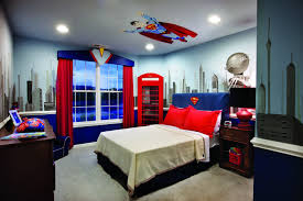Superman Saves The Day In This Super Cool Bedroom Ellsworth Federal Hopewell Glen Ny Dormitorios Habitaciones Para Ninos Habitacion Marvel