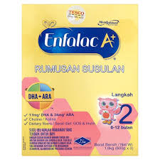Enfagrow premium toddler next step milk drink powder, natural milk flavor 36.6 oz. Enfalac A Step 2 Follow Up Formula 6 12 Months 3 X 600g 1 8kg Tesco Groceries