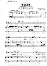 All piano scores are in pdf format and can be downloaded and printed without any obligations! Imagine Sheet Music John Lennon Piano Sheet Music Free Imagine John Lennon Piano Imagine John Lennon