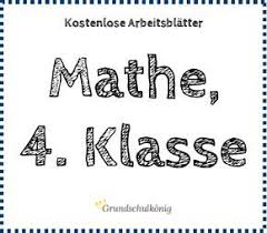 Kostenlose Arbeitsblatter Ubungen Und Aufgaben Fur Mathe In Der 4 Klasse Mit Losungen Grundschulkonig Grundschule Mathe 4 Klasse Mathe Matheunterricht