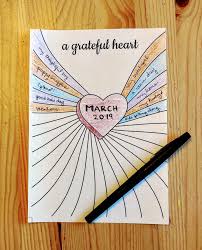 Gratitude Journal Printable Heart Gratitude Journal Bullet Journal Printable Grati In 2020 Bullet Journal Writing Bullet Journal Ideas Pages Bullet Journal Books