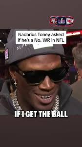 Kadarius Toney Who's Your Favorite Player in The Chiefs