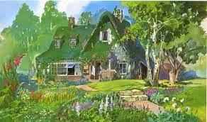 Studio Ghibli Desktop Wallpaper In 2021 Studio Ghibli Background Ghibli Artwork Desktop Wallpaper Art